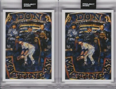Topps PROJECT 2020 Card 118 - 1984 Don Mattingly by Andrew Thiele In Hand W Box - Image 1 of 2