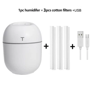 Portable Ultrasonic 200ml LED Mini AROMA Air Diffuser USB Supported - Picture 1 of 7