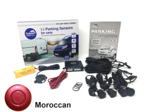 Dolphin Van Parking Sensors 4 Sensor Audio Rear Kit - Moroccan - Picture 1 of 8