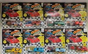 1:64th Scale 1991 Nascar Roaring Racers Racing Champions  Lot of 8 NIP - Picture 1 of 10
