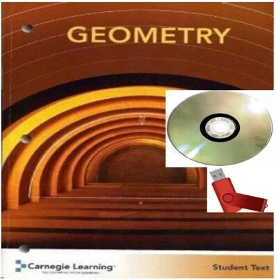 CARNEGIE LEARNING - GEOMETRY STUDENT TEXT with TUTORING SOFTWARE - Image 1 of 4