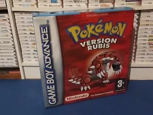 PLV POS Pokemon version saphir rubis gba game boy advance Nintendo store standee - Foto 1 di 5