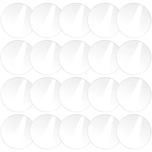 20 Pcs Acrylic Disc Round Display Development Board Boards for DIY - Picture 1 of 12