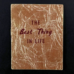 La Cosa Migliore della Vita Libretto Religioso Vintage Miniatura Buone Notizie Editori - Foto 1 di 8