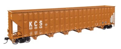 Walthers Mainline HO 56348 Kansas City KCS 73' Greenville Wood Chip Hopper - Image 1 of 3