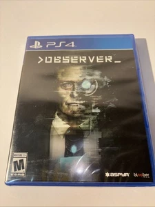 BRAND NEW OBSERVER LIMITED RUN  GAMES PS4 U.S. ESRB VERSION PLAYSTATION 4 - Picture 1 of 11