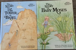 Lot Of 2: An Alice In BibleLand Grolier Book Club Editions Set; 1980s VERY GOOD! - Picture 1 of 18