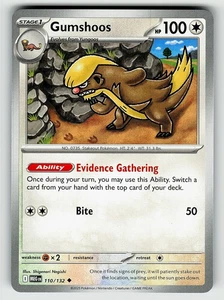 Gumshoos Mega Evolution Uncommon 110/132 - Bild 1 von 2