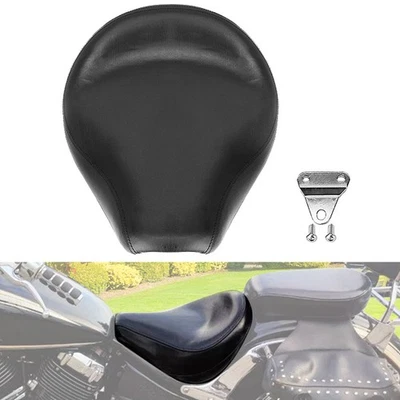 Black Driver Rider Seat For Yamaha XVS650 V-Star 650 Classic 1998-2010 - Image 1 of 4