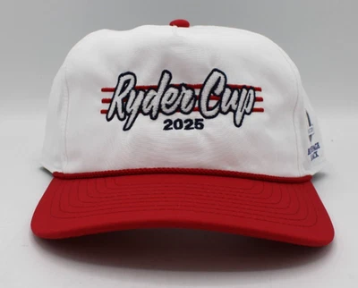 Lote de 80 Sombreros Imperial Ryder Cup Bethpage Negros 2025 - Blanco/Rojo Foto 1 de 3