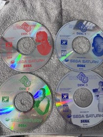 Enemy Zero Sega Saturn All Discs ONLY No Case Etc