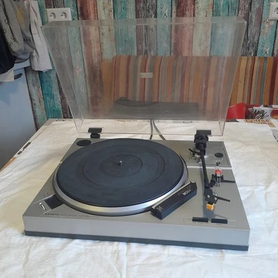 SANYO TP X1S Giradischi Auto Return Turntable GIAPPONE 1981 80s Retro Oldschool - Immagine 1 di 4