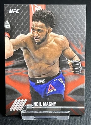 2017 Neil Magny UFC TOPPS KNOCKOUT RED PARALLEL SP # /25 ! RARE - Image 1 of 3