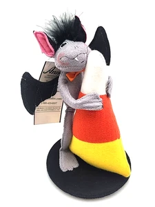 2012 Annalee Bat With Candy Corn Original Tags Halloween 7" Tall Free Standing - Picture 1 of 22
