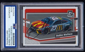 Bubba Wallace Signed 2023 Donruss Optic Card #79 (PSA) NASCAR Racing Auto - Bild 1 von 2