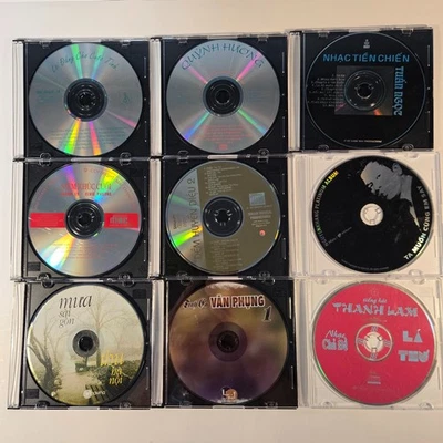 Vietnamese CD Lot - 18 CDs! Tuấn Ngọc, Thanh Lam, Lê Dung - Image 1 of 2