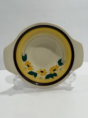 Cuenco de sopa Susan de ojos marrones de colección - Metlox Poppy Trail Vernon Foto 1 de 4