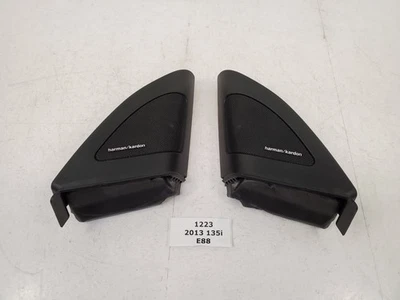 ✅ 08-13 OEM BMW E88 E82 128 135 Front Left Right Door Tweeter Speaker Cover SET* - Image 1 of 4