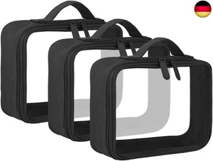 ANRUI Kulturbeutel Transparent, Reise Kulturtasche Kosmetiktasche Durchsichtig - Bild 1 von 6
