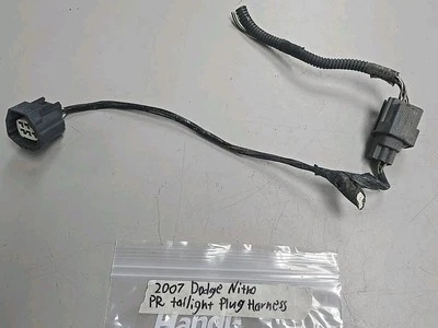 2007 - 2011 Dodge Nitro Right Passenger Rh Side Tail Light Wire Harness OEM - Изображение 1 из 4