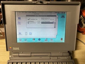 Apple Macintosh Powerbook 165c With PSU, Manual & Accessories - Afbeelding 1 van 14