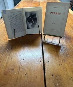1948 POEMES ANDRE BRETON L’AMOUR FOU 1966 GALLIMARD MAN RAY DADA SURREALISTISCHE KUNST - Bild 1 von 8