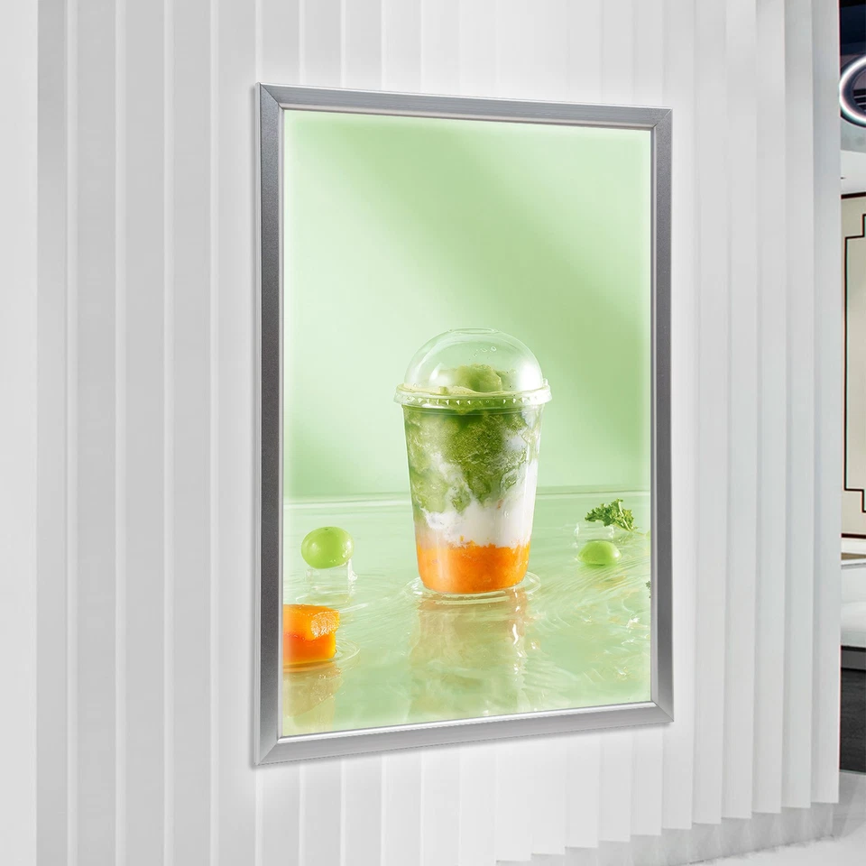 NEW LED Backlit Movie Poster Art Picture Frame Light Box Advertising Display - Image 1 of 1