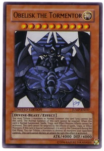YUGIOH • Obelisco del Tiranno Obelisk the Tormentor JUMP-EN037 LIMITED ED NMINT - Foto 1 di 1