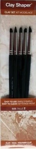 Pinsel Shaper (N°2) für Modelliermasse Und Sculpt 5 Stück - Colour shaper - Bild 1 von 1