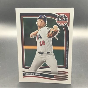 2024 Panini Brandon Neely ##2 USA Stars & Stripes Collegiate National - Picture 1 of 2