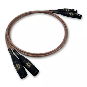 Analysis Plus Crystal Apex interconnect pair 1.5M - XLR- New - Picture 1 of 1