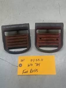 Vintage Wheel Horse 704 Tractor Foot Rests - Picture 1 of 4
