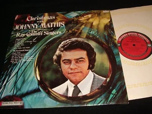 JOHNNY MATHIS<>CHRISTMAS WITH..<>Lp Vinyl~Can. Pressing<>COLUMBIA CSPS 582 - Picture 1 of 2