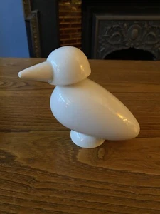 Carol Jacobs Studio Pottery PO White Porcelain Bird Oil Vinegar Pourer - Picture 1 of 24