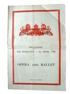 Oper & Ballett Multiprogramm, 13.02.-1.04.1950 - Bild 1 von 2