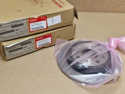 Honda Jazz GK Rear Brake Disc 2013-on 42510TG0T01 42510-TG0-T01 Genuine NEW - Image 1 of 4