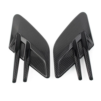 Carbon Fiber Pattern Side Vents Trim For Land Rover Range Rover Sport 2014-2023 Foto 1 de 4