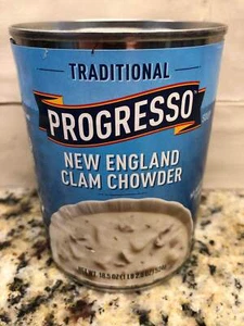 10 CANS Progresso Traditional New England Clam Chowder Soup 18.5 oz Can - Picture 1 of 6