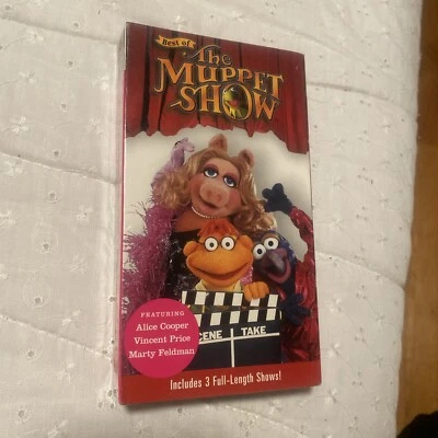 Best of The Muppet Show VHS - 2001 Alice Cooper 3 Shows - Brand New - Ships Fast - Image 1 of 4
