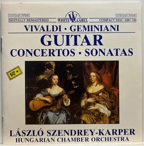 Vivaldi, Geminiani : Guitar Concertos, Sonatas (CD Hungaroton) Rare *Like New* - Picture 1 of 2