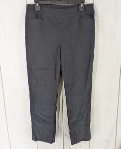 Chicos Größe 10 P Damen grau strukturiert dehnbar Freizeithose - Bild 1 von 8