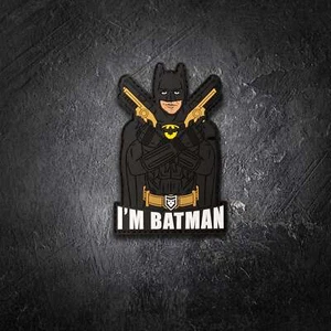 Toppa morale in PVC I'm Batman - Foto 1 di 1