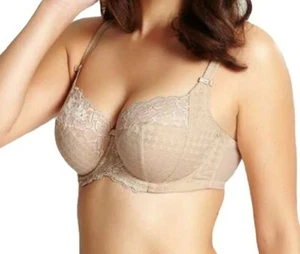 Panache Envy Balcony Underwire Bra (7285)- Nude US 32H - Picture 1 of 8