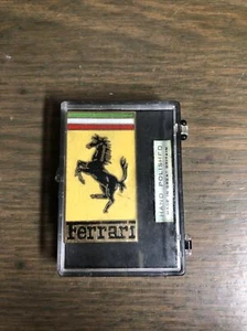 Vtg Enameled Ferrari Pin Minamel Collectors Series British Made - Picture 1 of 6