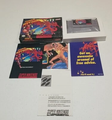 Super Metroid (SNES Nintendo) Complete Authentic CIB - Image 1 of 4