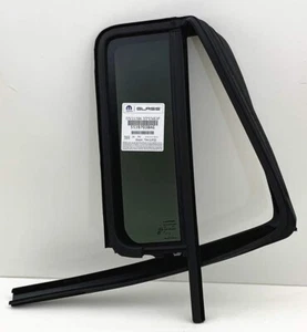 Passenger/Right Rear Vent Glass Window OEM For 08-17 Jeep Wrangler/18 JK 4 Door - Picture 1 of 5