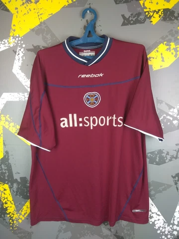 Heart Of Midlothian Home football shirt 2002 - 2004 Reebok Mens Size XL ig93 Cover