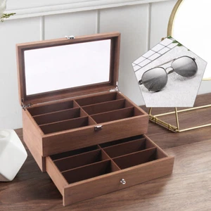 Glasses Storage Case Gift Box Display Organizer Sunglasses Box Eyeglass Case New - Picture 1 of 11