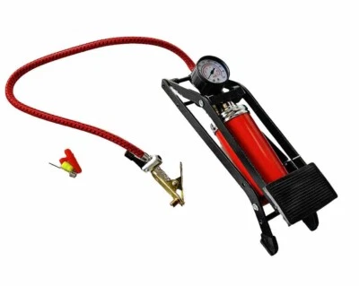 Compact Foot Pedal Air/Multi-Purpose Pump inflator for Bike Tires Sport Balls - image 1 of 4