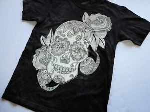 Camiseta ""Color Me" The Mountain Tie Dye Day of the Dead, talla pequeña (S), rara, negra - Imagen 1 de 20